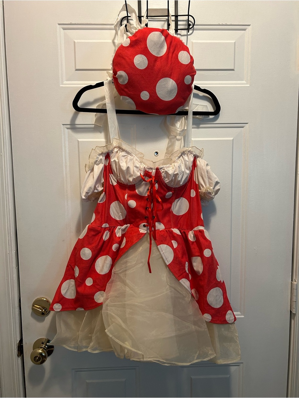 NWT DollsKill MUSHROOM PRINCESS COSTUME SET By TRICKZ N' TREATZ Size L